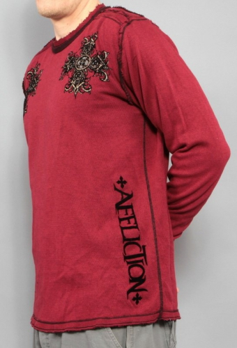 Двусторонняя термалка Affliction Double Cross Reversible Thermal купити